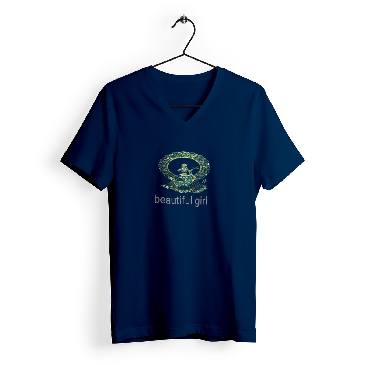 Image back Women's v-neck T-shirt Change...art DESIGN photography