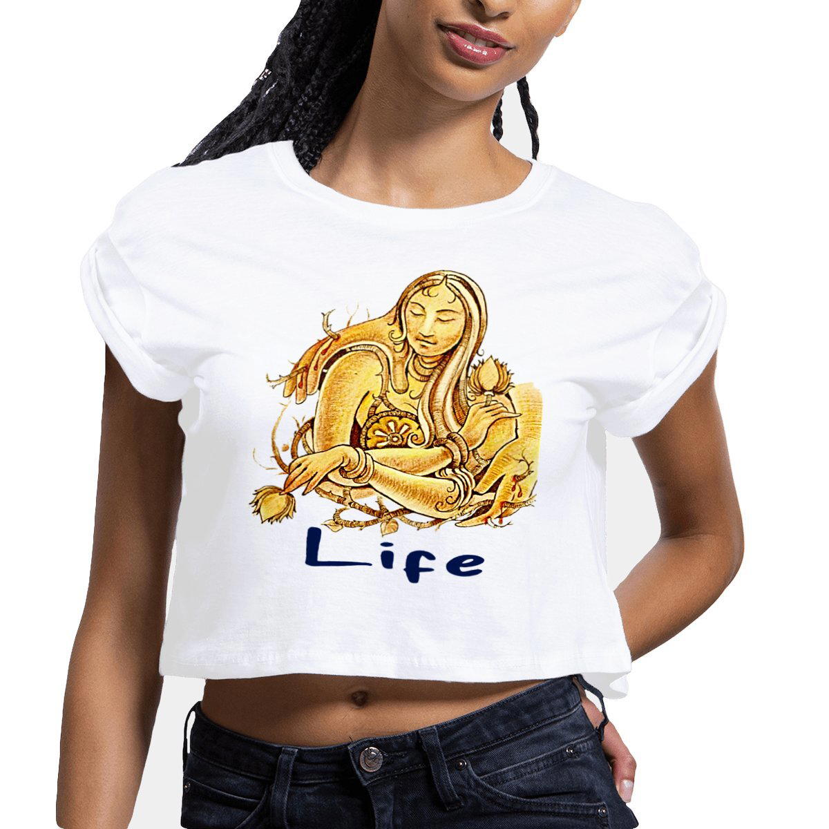 Image front Women's crop top Premium Plus art by
