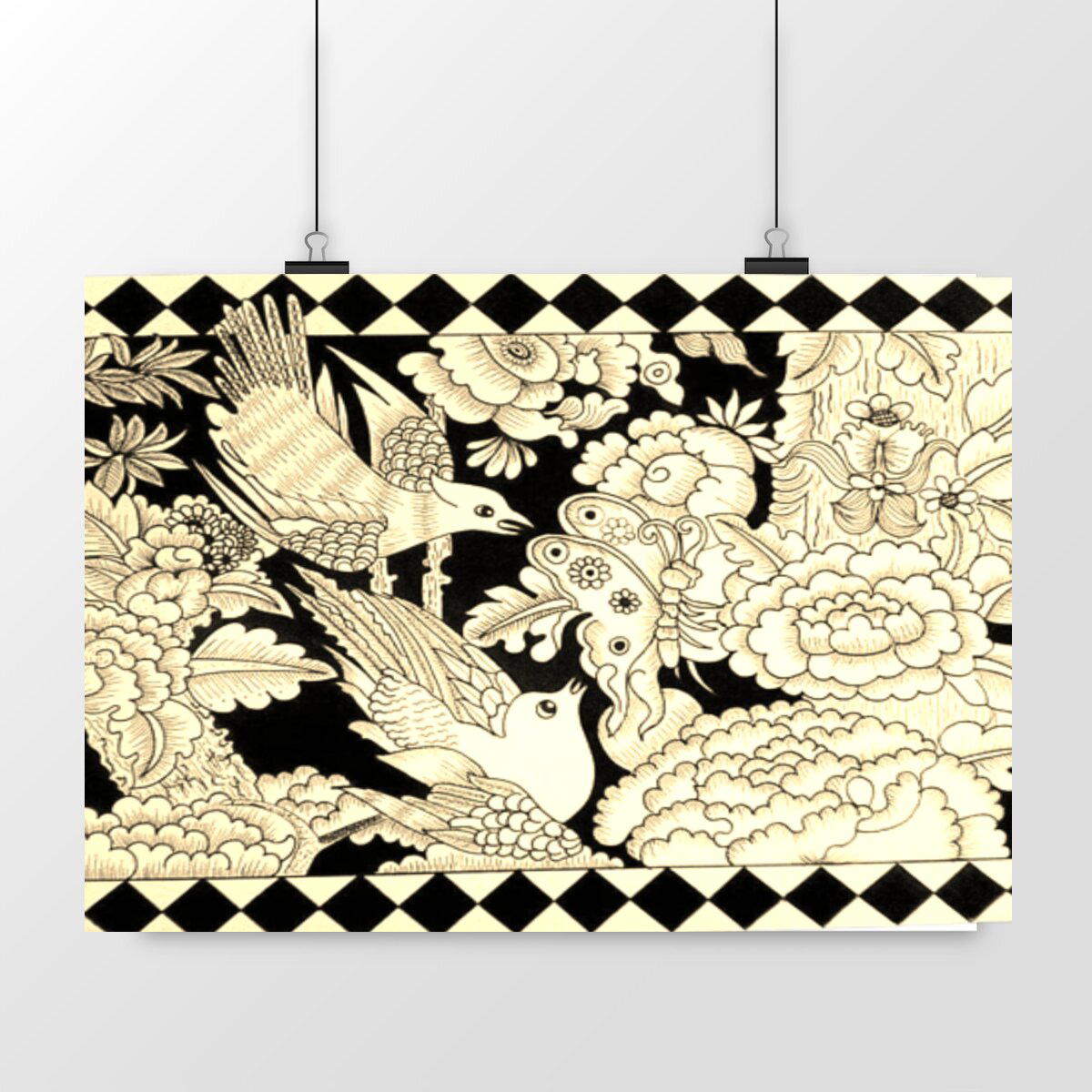 Image front Horizontal Poster premium