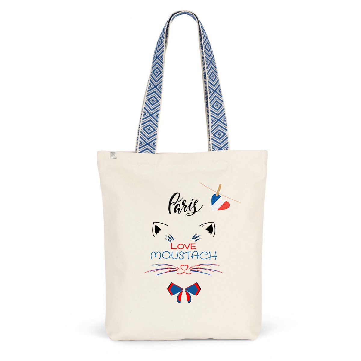 Image back SAC LOVE MOUSTACH A PARIS