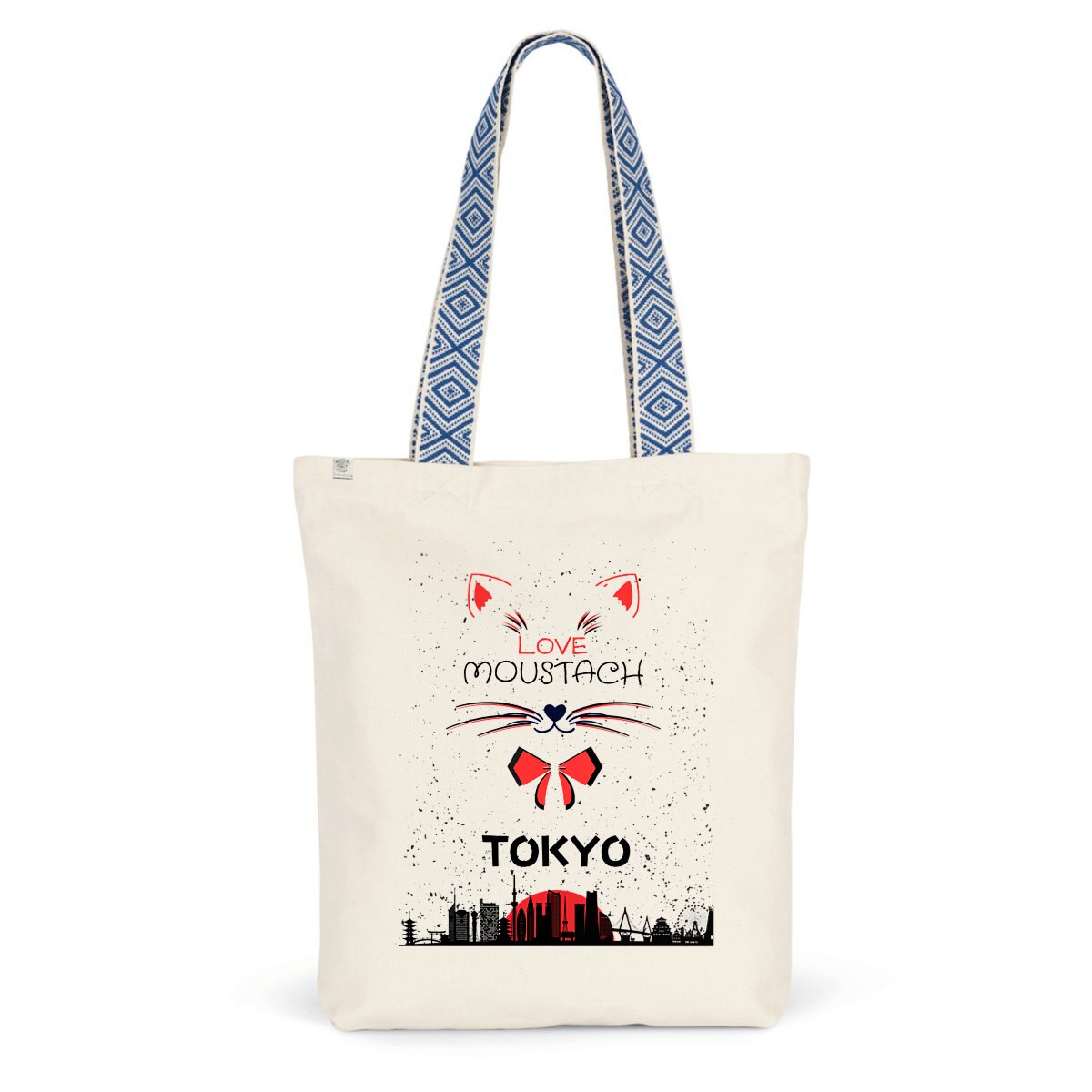 Image back SAC LOVE MOUSTACH A TOKYO