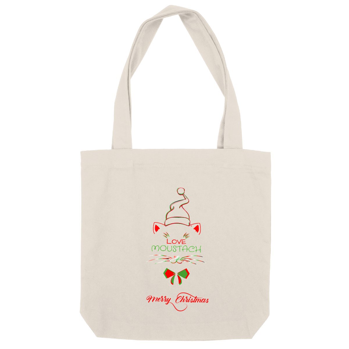 Image back SAC DE NOEL LOVE MOUSTACH