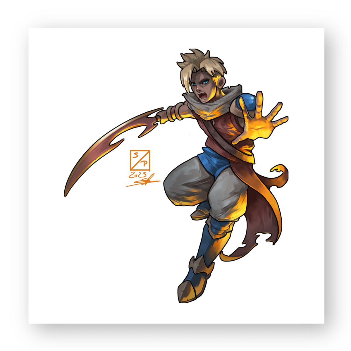 Image front Zale, Solar Eclipse sticker
