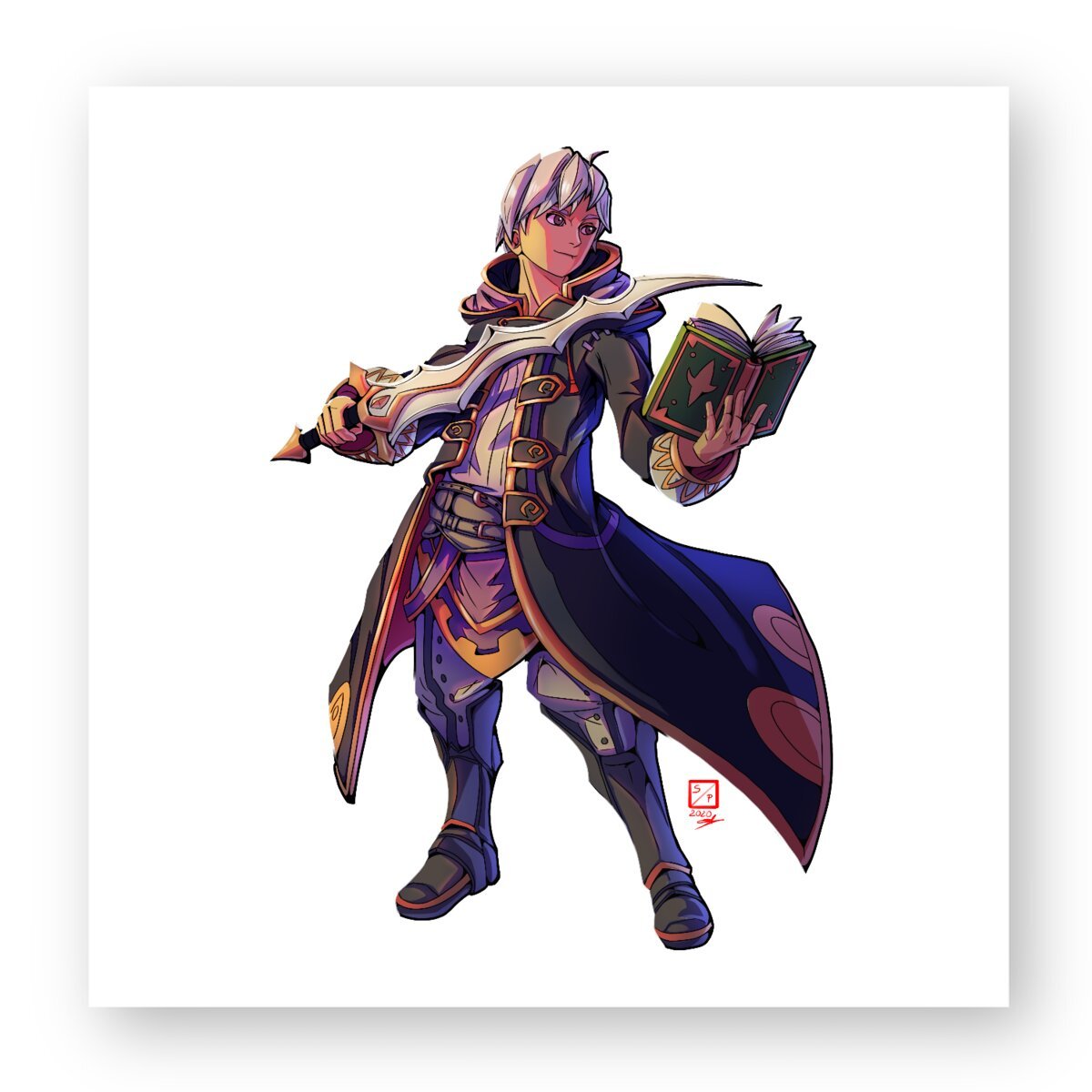 Image front M Robin Sticker