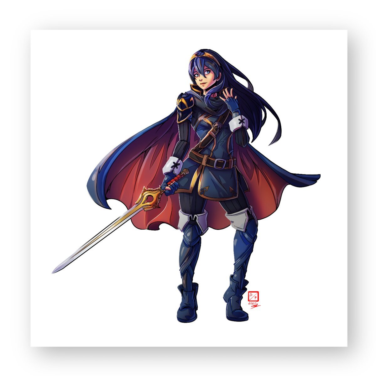 Image front Lucina Sticker