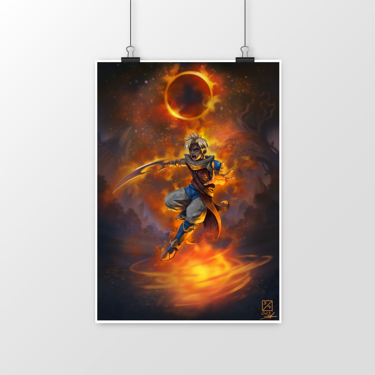 Image front Zale, Solar Eclipse