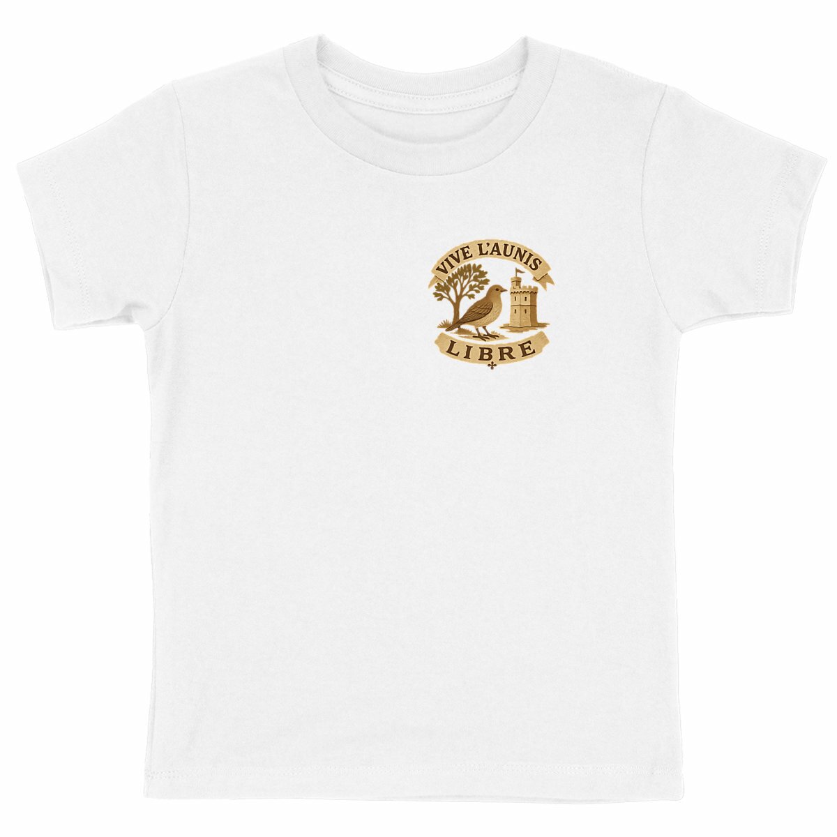 T'shirt Aunis libre pour les drôles - Image