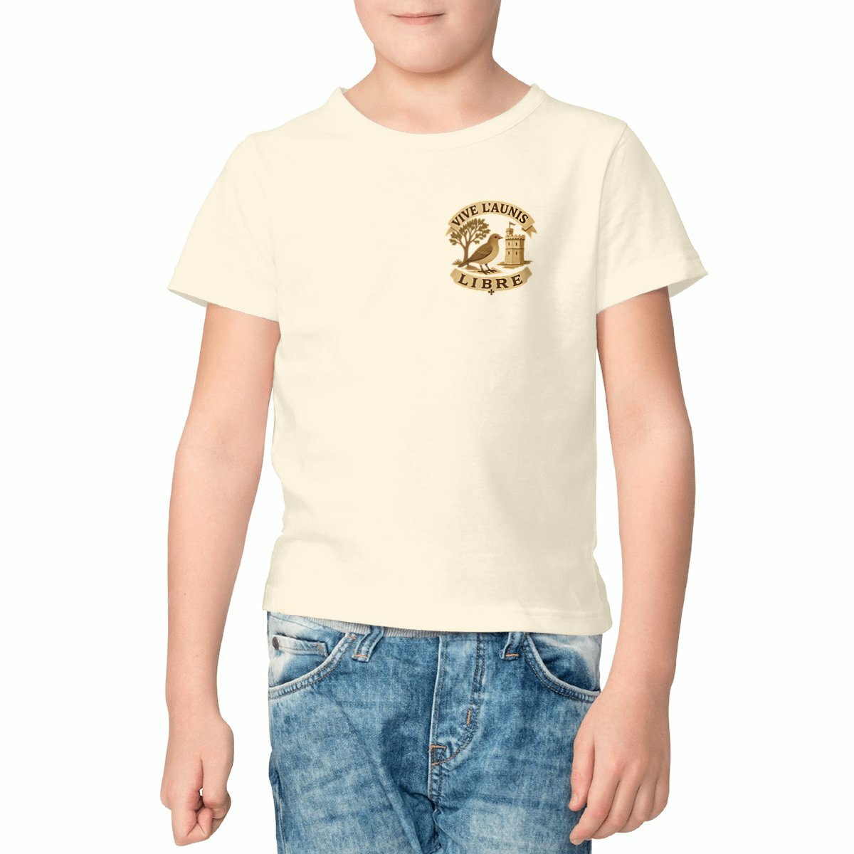 T'shirt Aunis libre pour les drôles