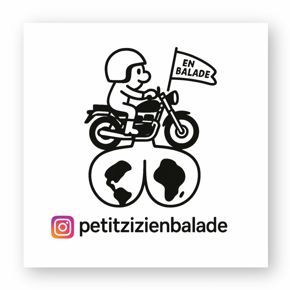 Stickers de Petit Zizi Noir