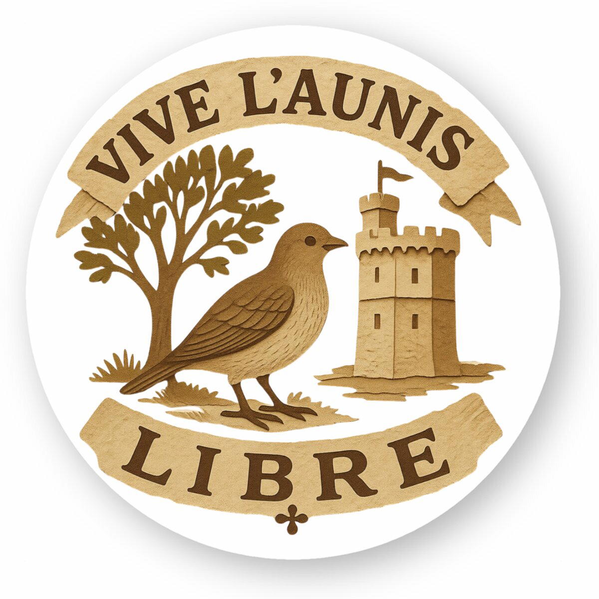 Pack de stickers Aunis libre