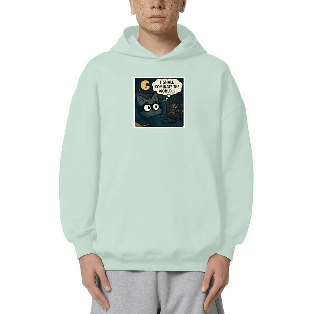 Unisex oversized hoodie - Zorro the Cat Design