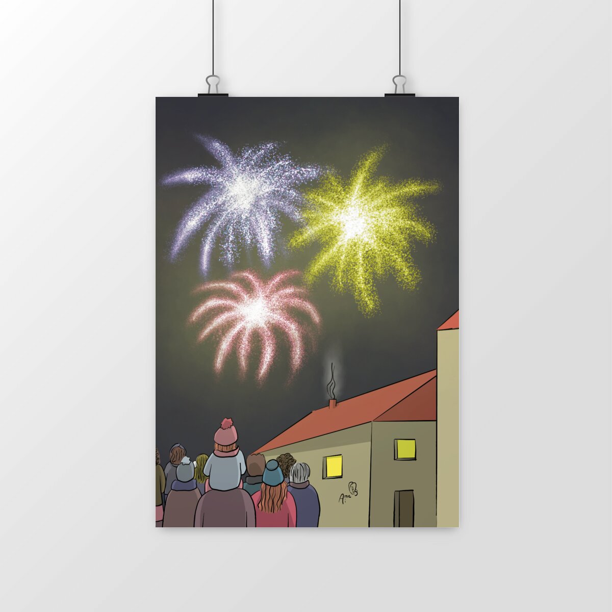 Image front Affiche Feu d’artifice 