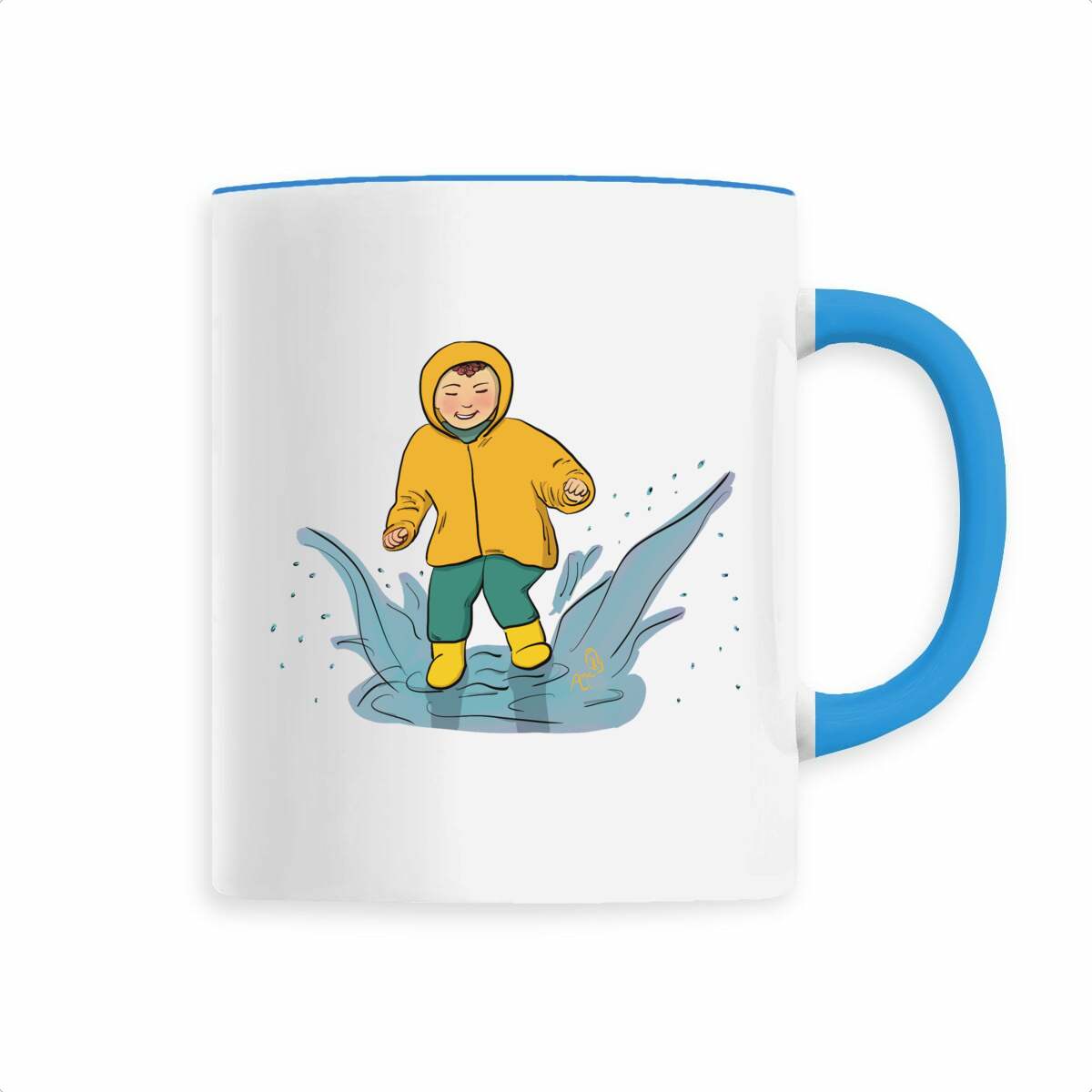 Image back Tasse flaque d’eau personnalisable