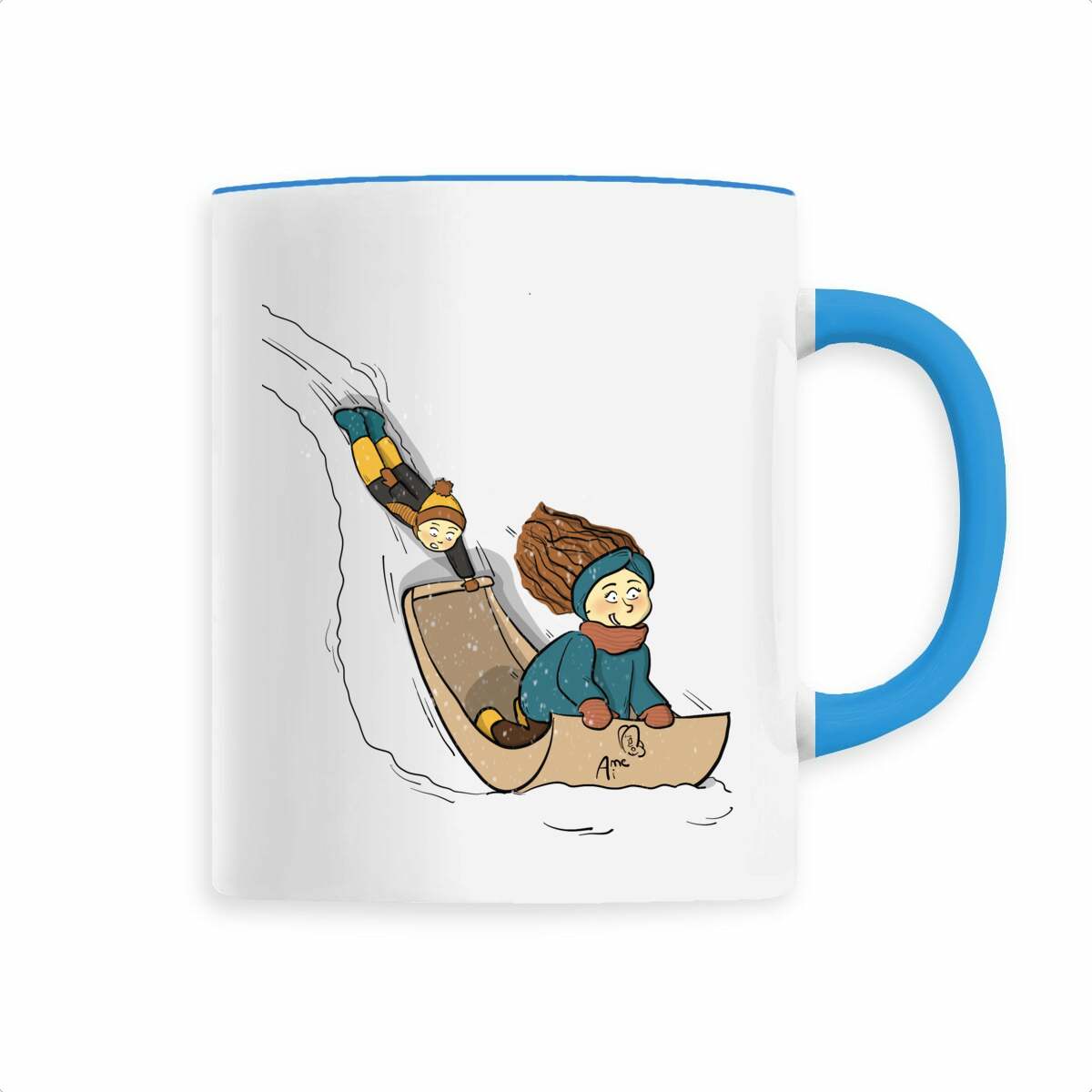 Image back Tasse luge personnalisable