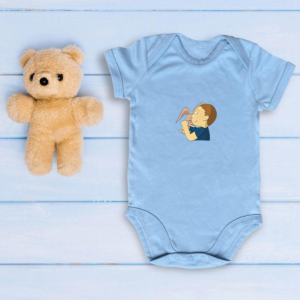 Image front Body câlin à doudou personnalisable 