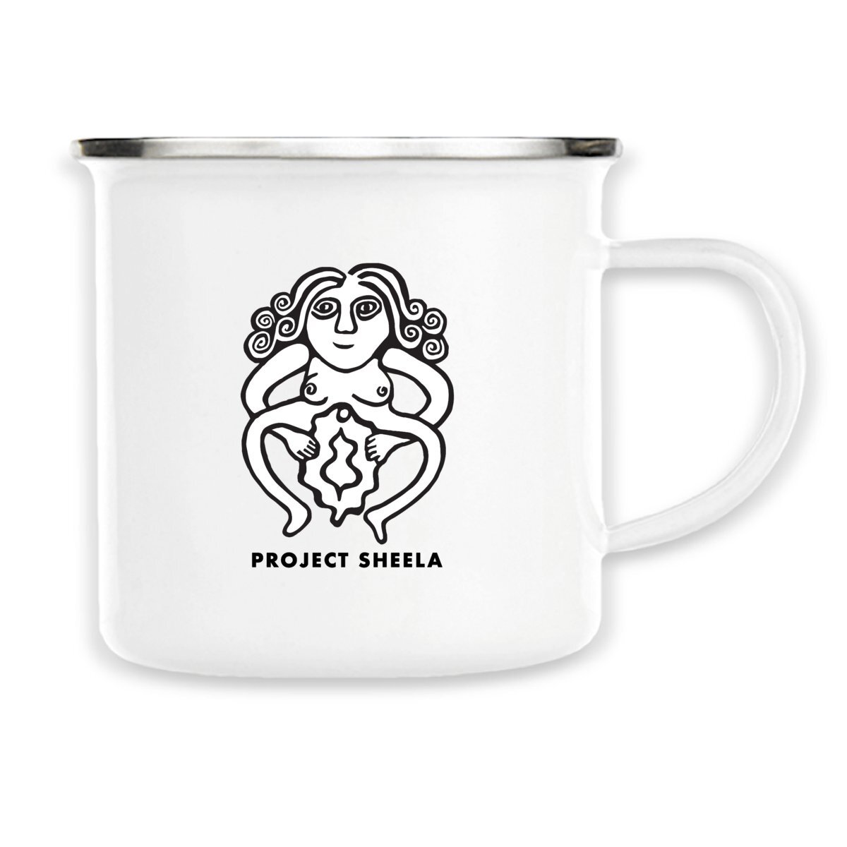 Image front Project Sheela Enamel Mug