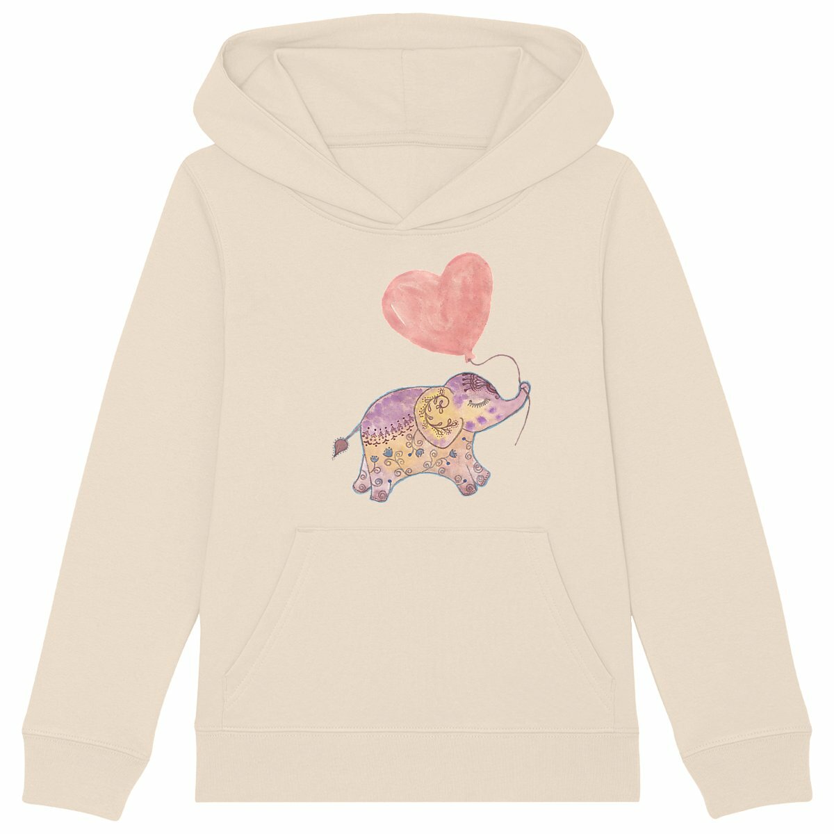 Image back Kids Heavyweight Elephant hoodie