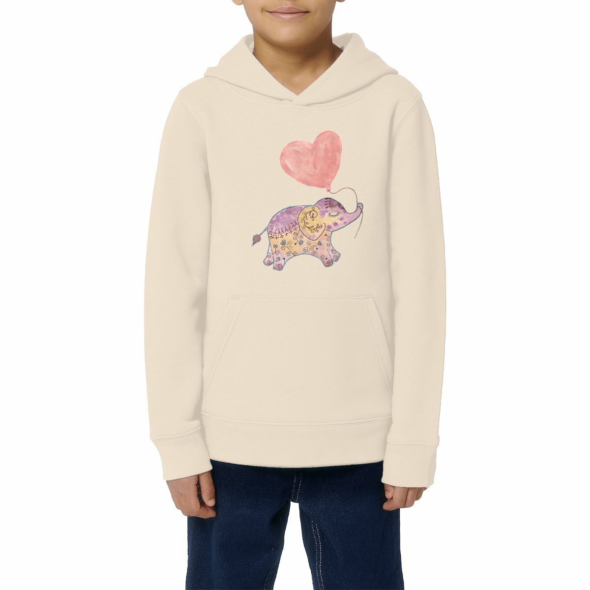 Image front Kids Heavyweight Elephant hoodie