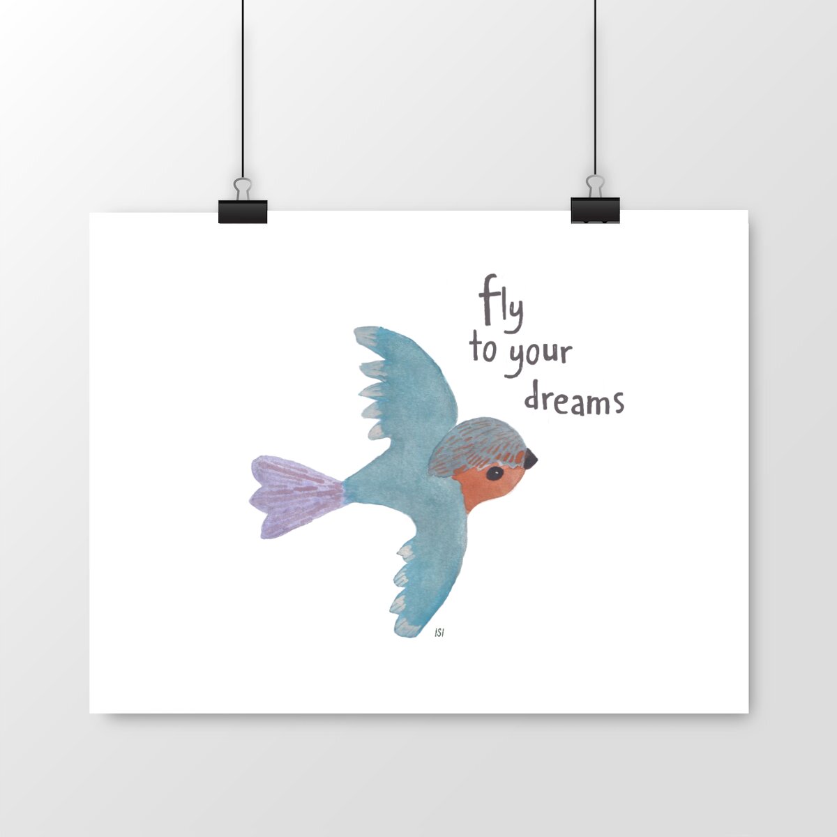 Image front FLY Bird Horizontal Poster