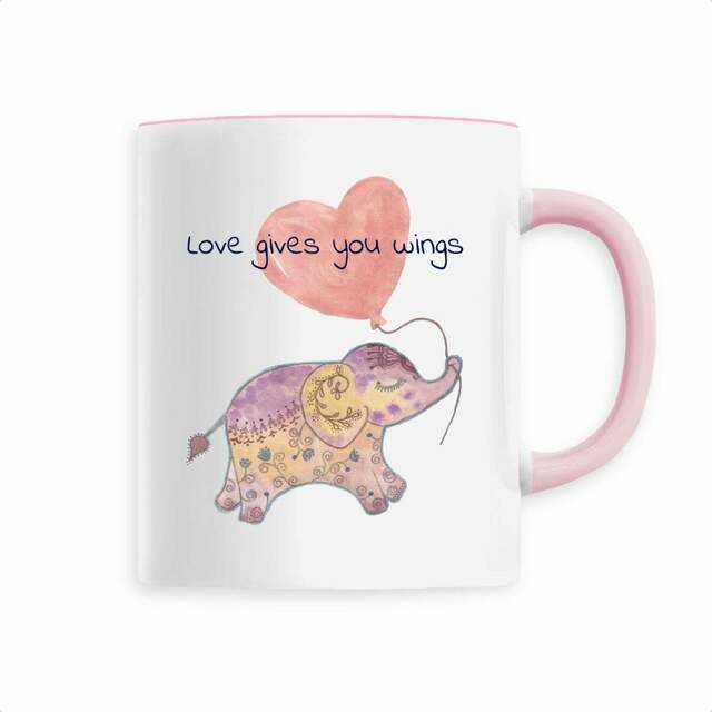 Image front Elephant Ceramic Mug