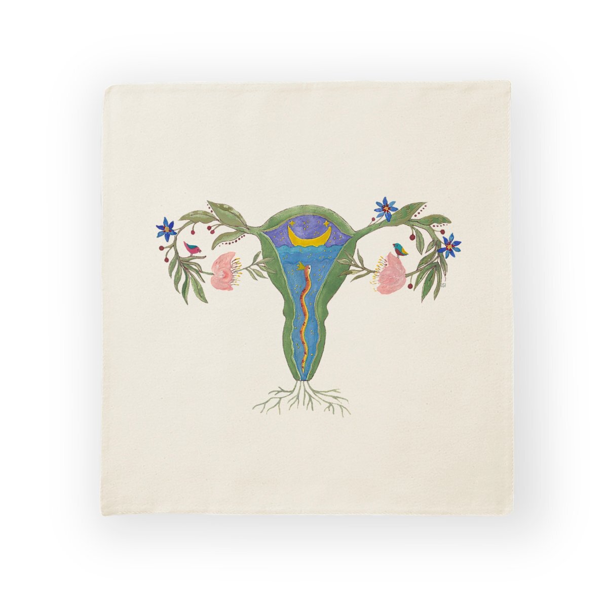 Image back Uterus cushion cover