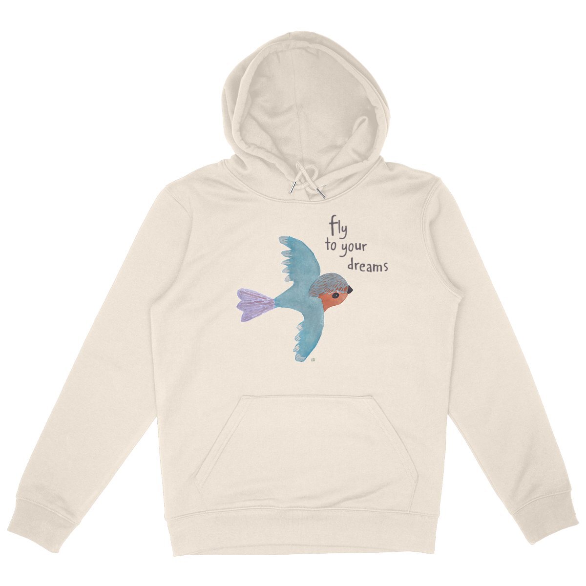 Image back Fly Bird Unisex hoodie