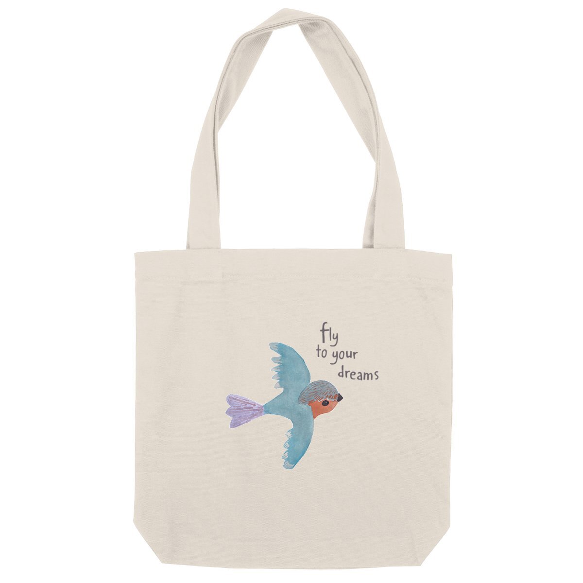 Image back FLY Bird heavy totebag