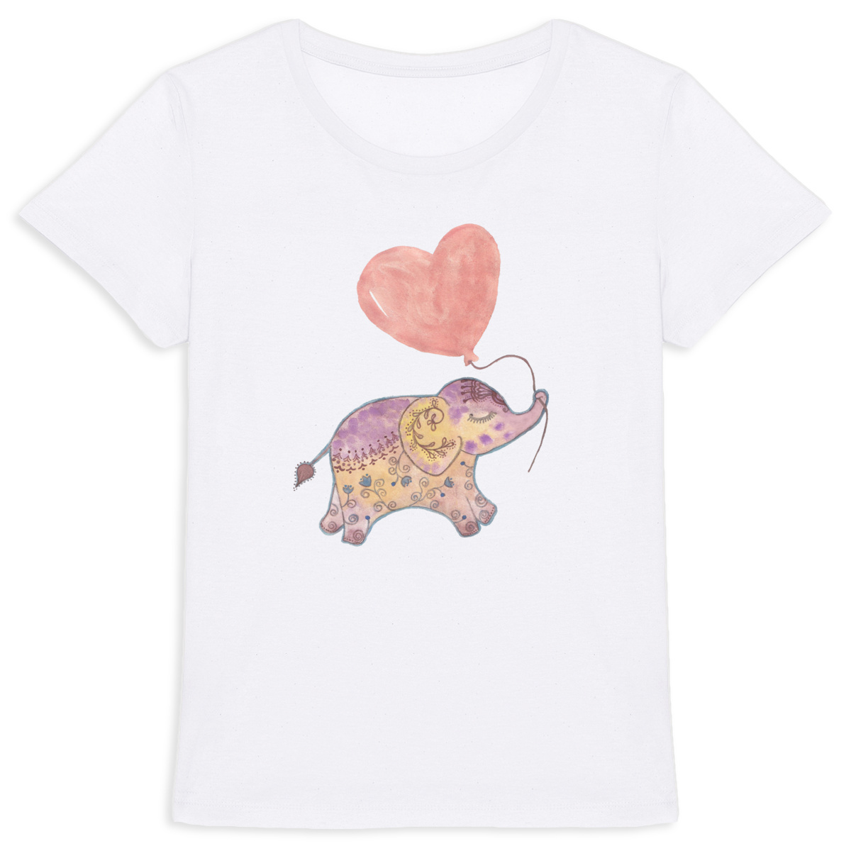 Image back Women's Elephant t-shirt