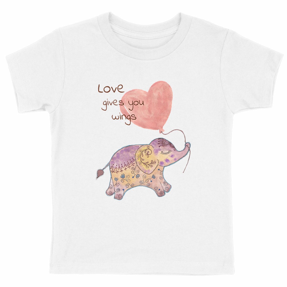 Image back Elephant kids T-shirt