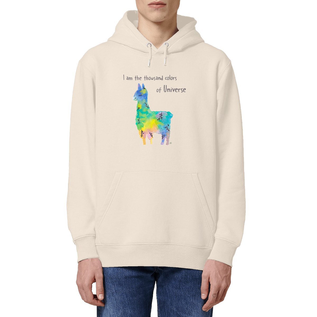 Image front Lama Unisex hoodie