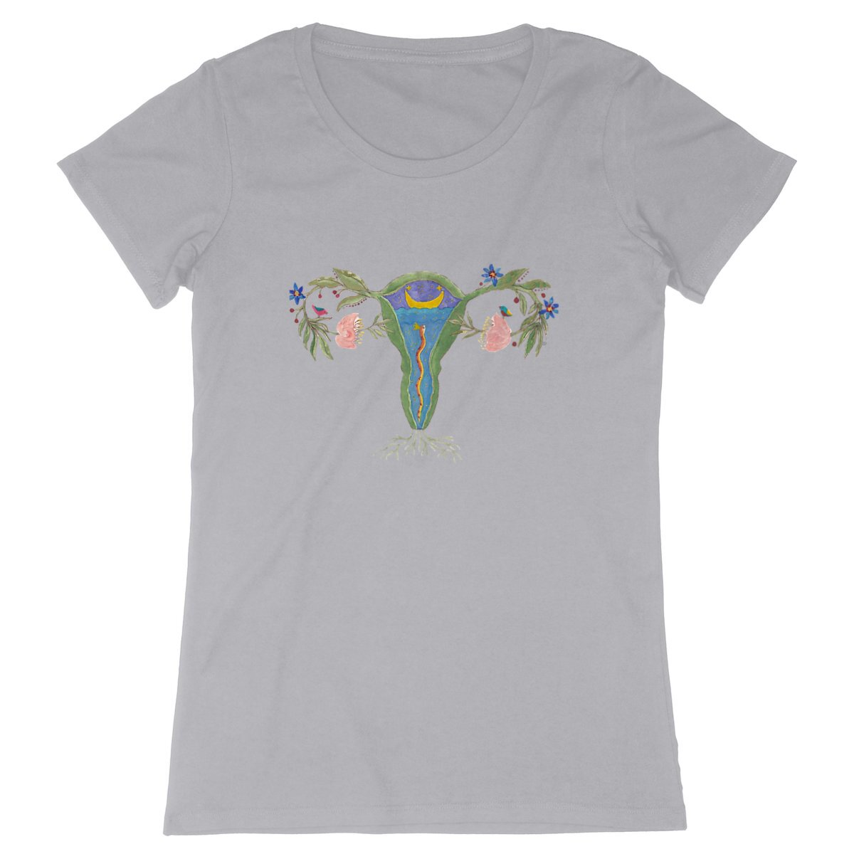 Image back Uterus women´s t-shirt