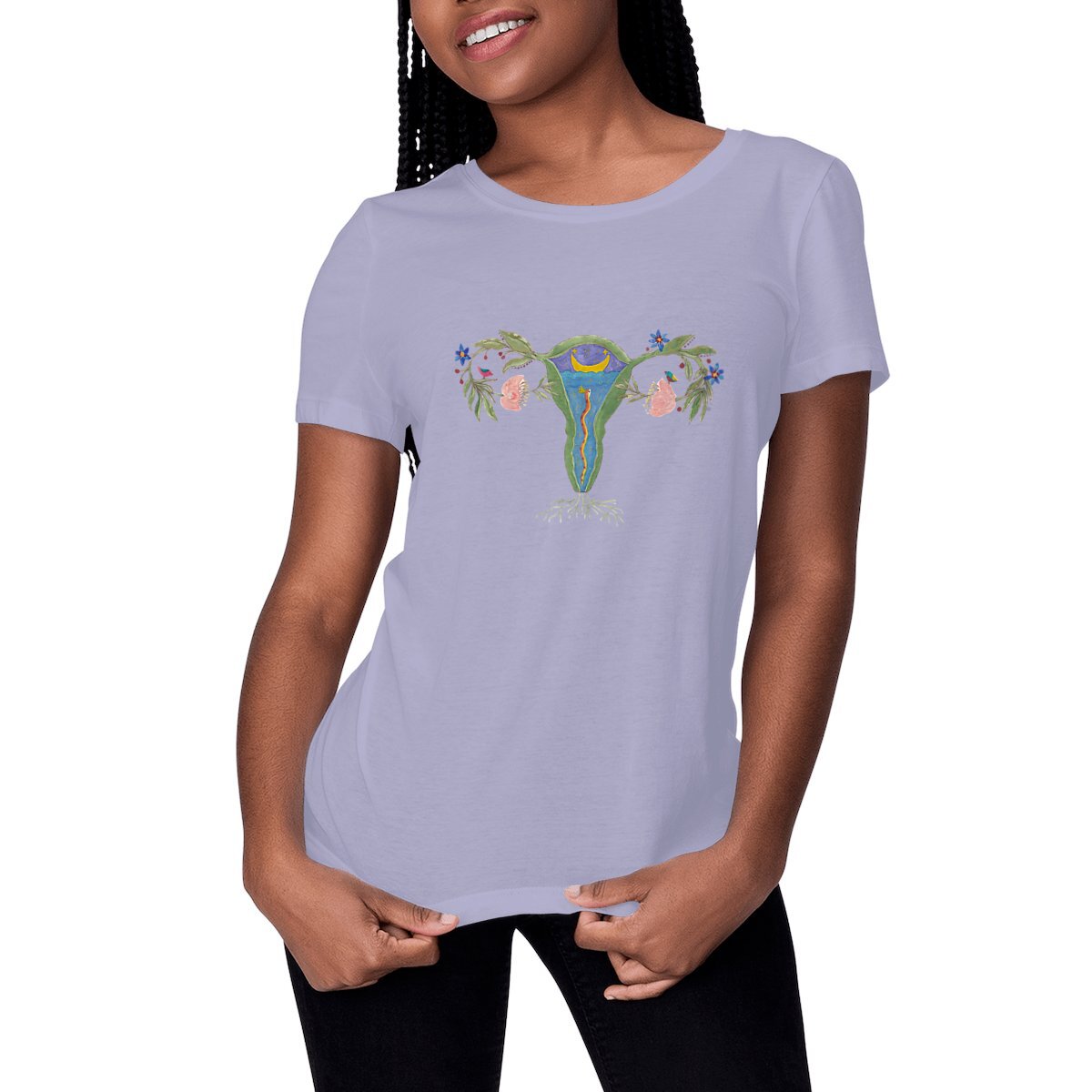 Image front Uterus women´s t-shirt