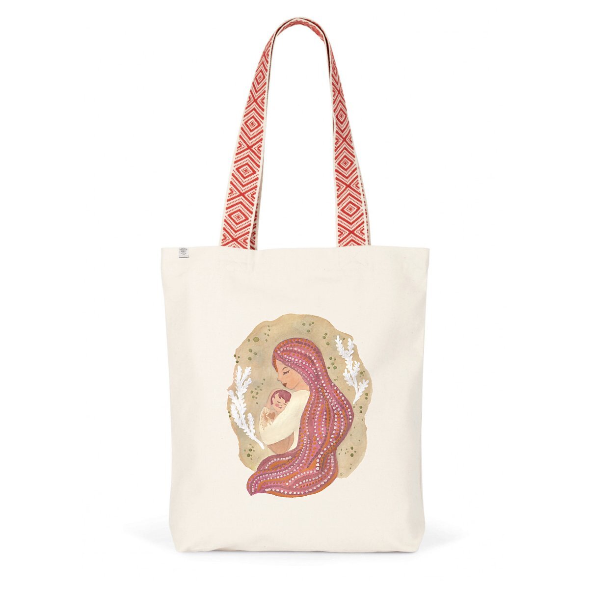 Image back Mother and child totebag