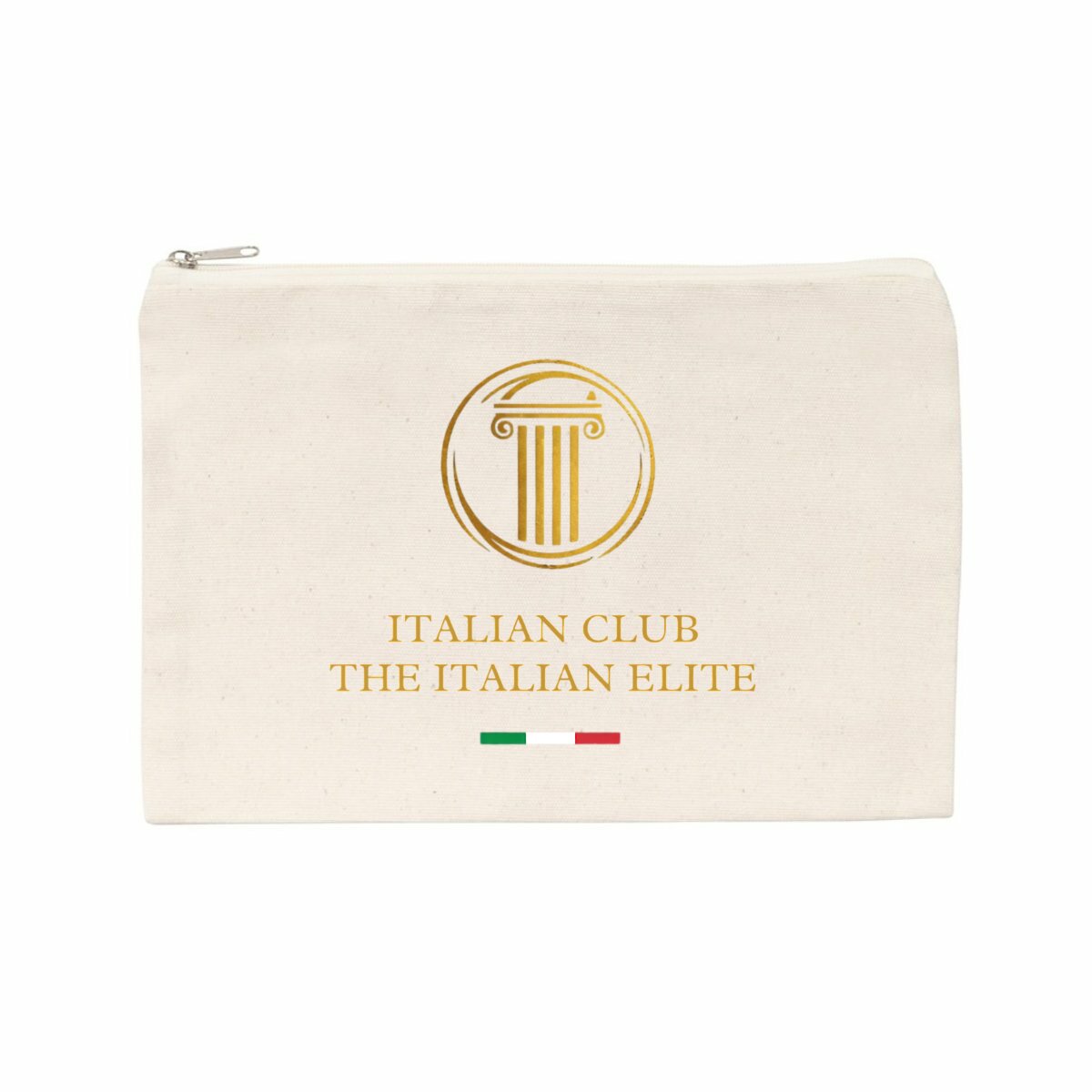 Recycled Cotton Zip Pouch