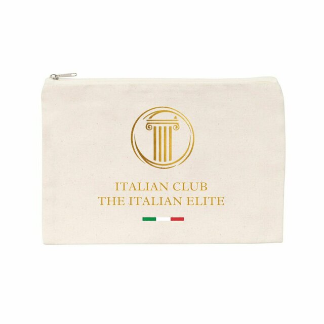 Recycled Cotton Zip Pouch