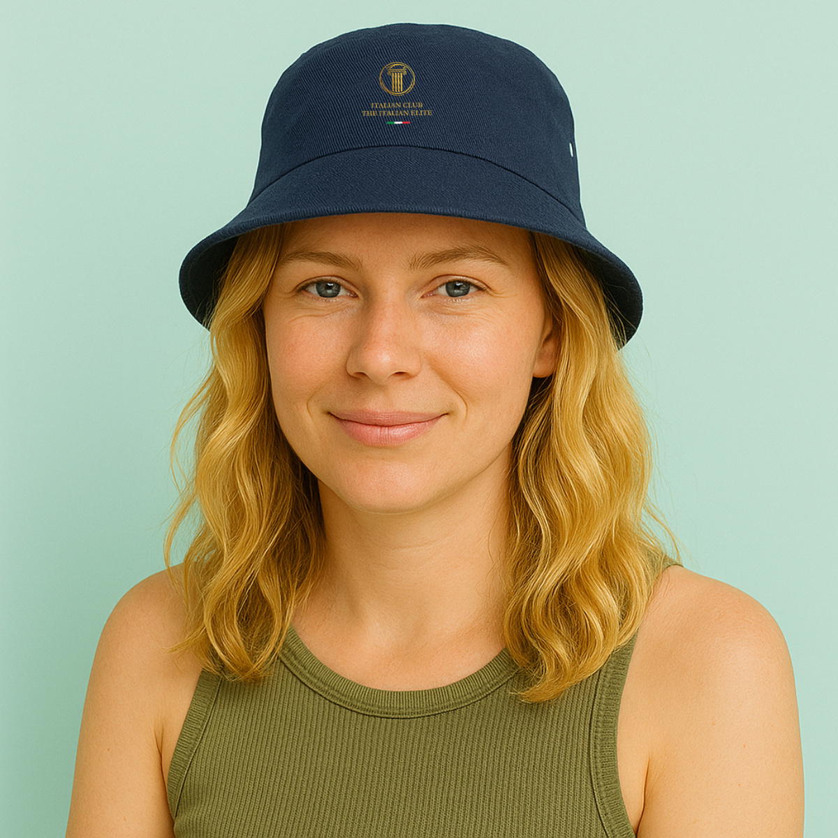 100% recycled bucket hat