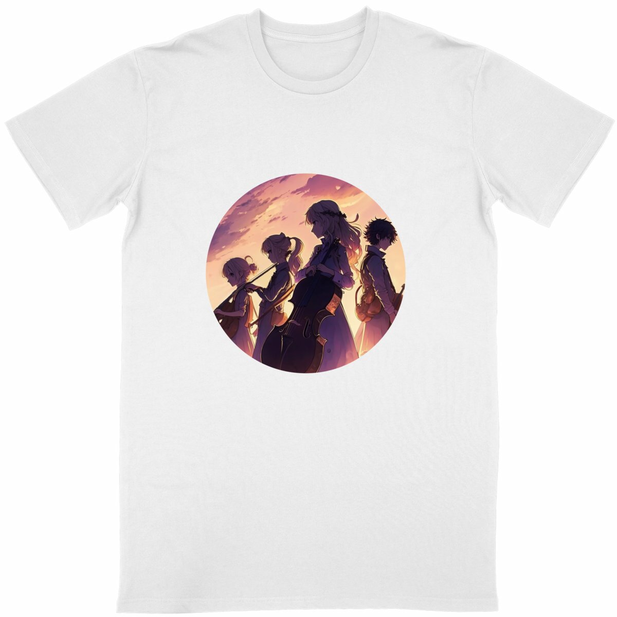 Image front Unisex T-shirt Sunset