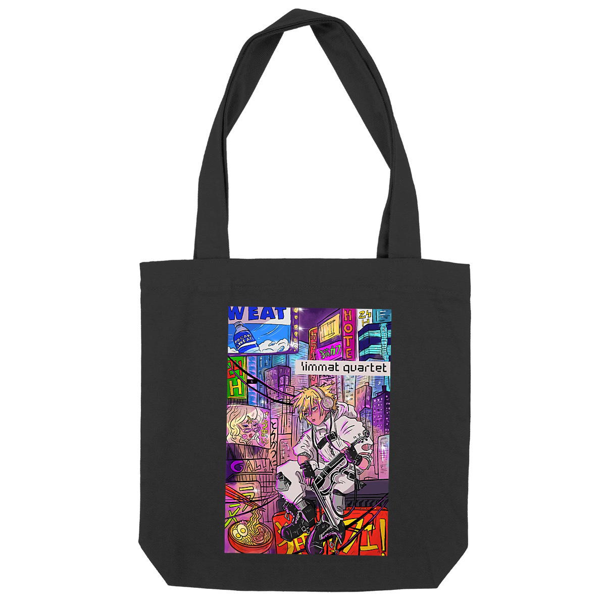 Image back Tote Bag Game Music