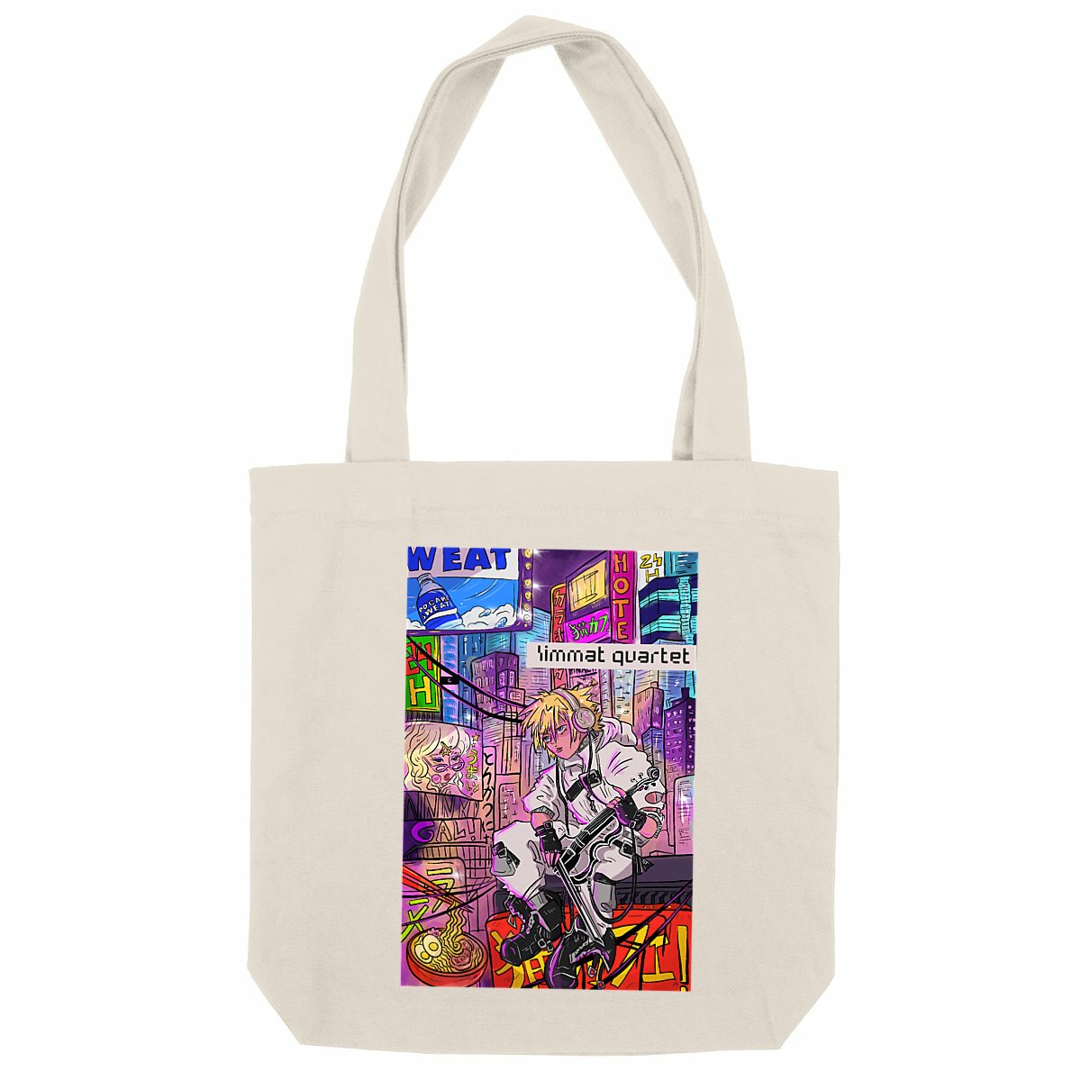 Image front Tote Bag Game Music