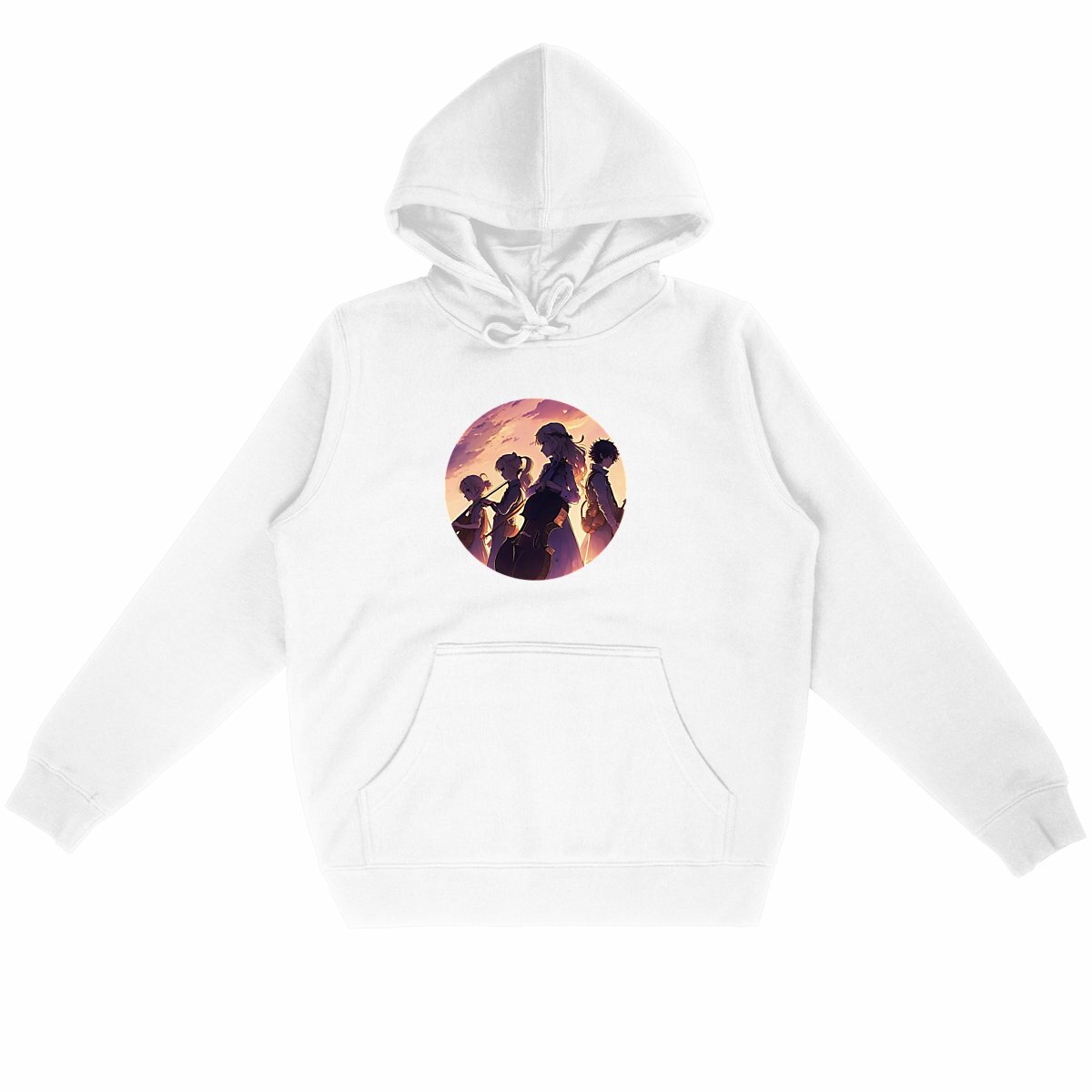 Image front Unisex Hoodie Sunset