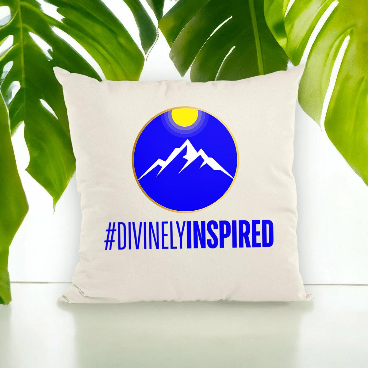 Image front #DivinelyInspired Cushion