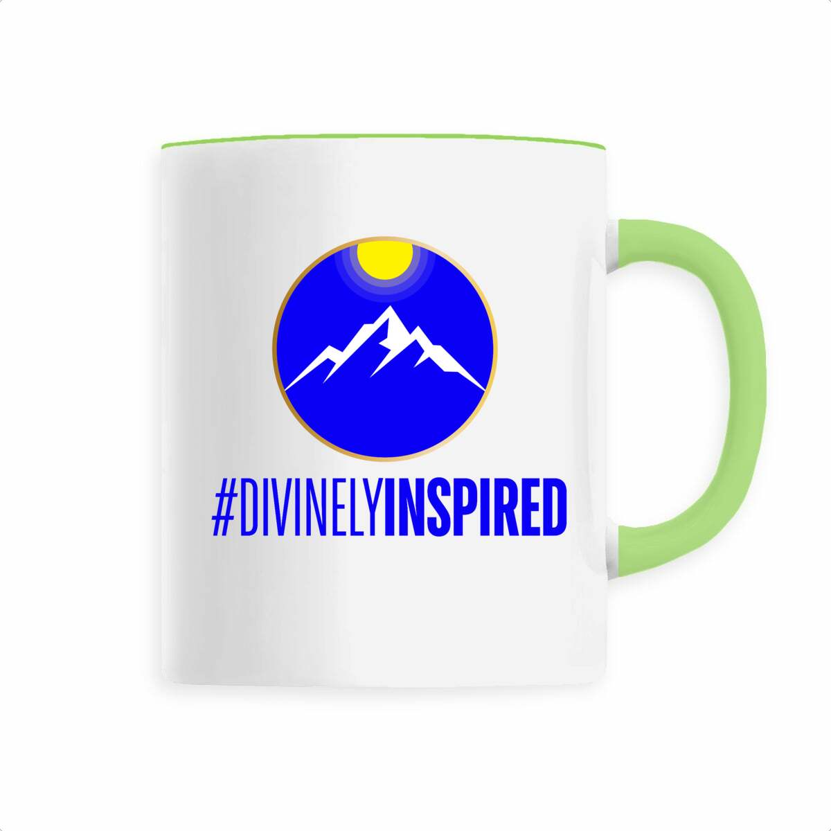 Image back #DivinelyInspired Ceramic Tea Mug