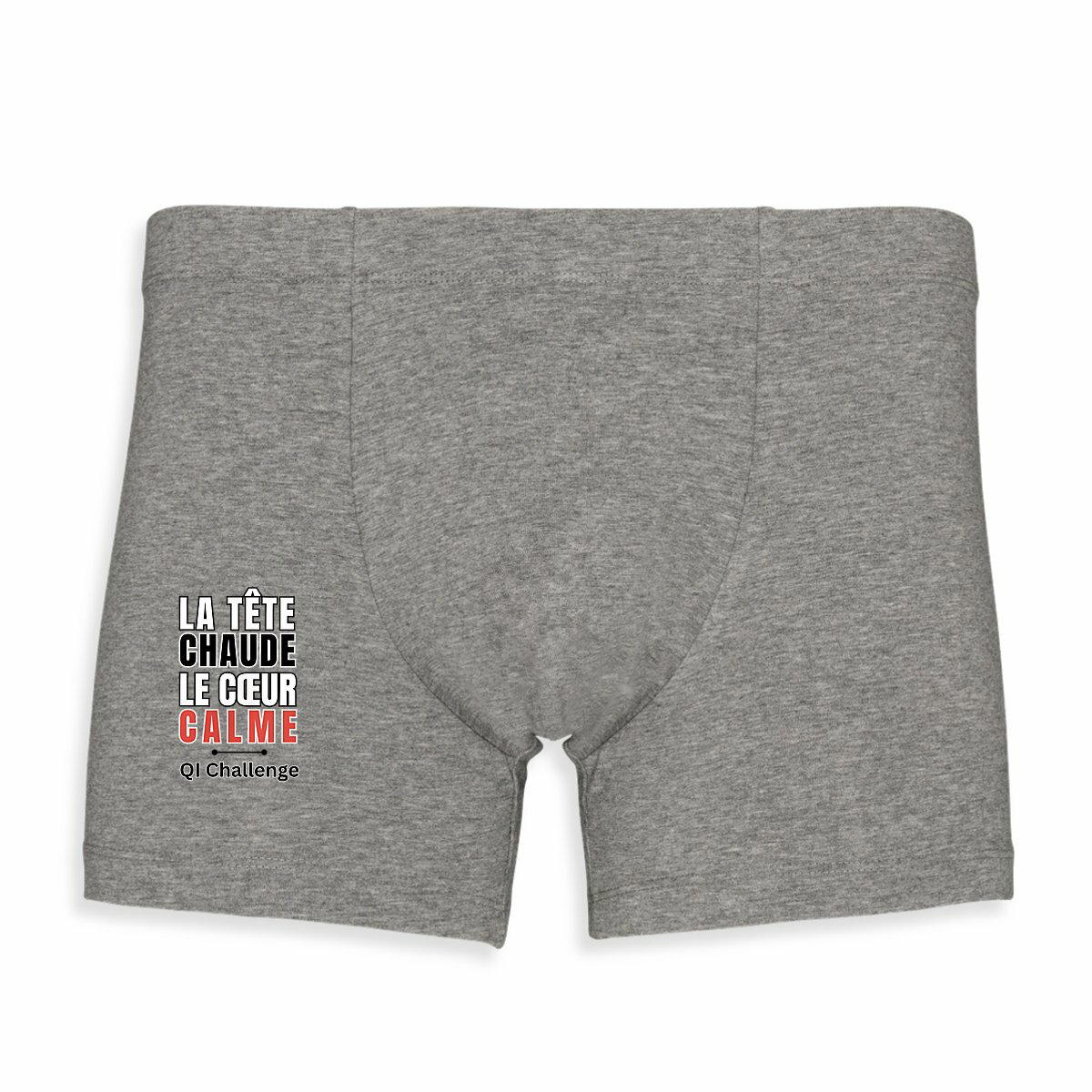 Boxer “La tête chaude, le cœur calme” – QI Challenge - Image