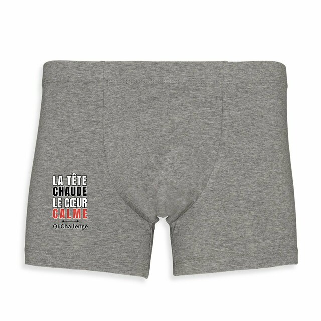 Boxer “La tête chaude, le cœur calme” – QI Challenge - Image