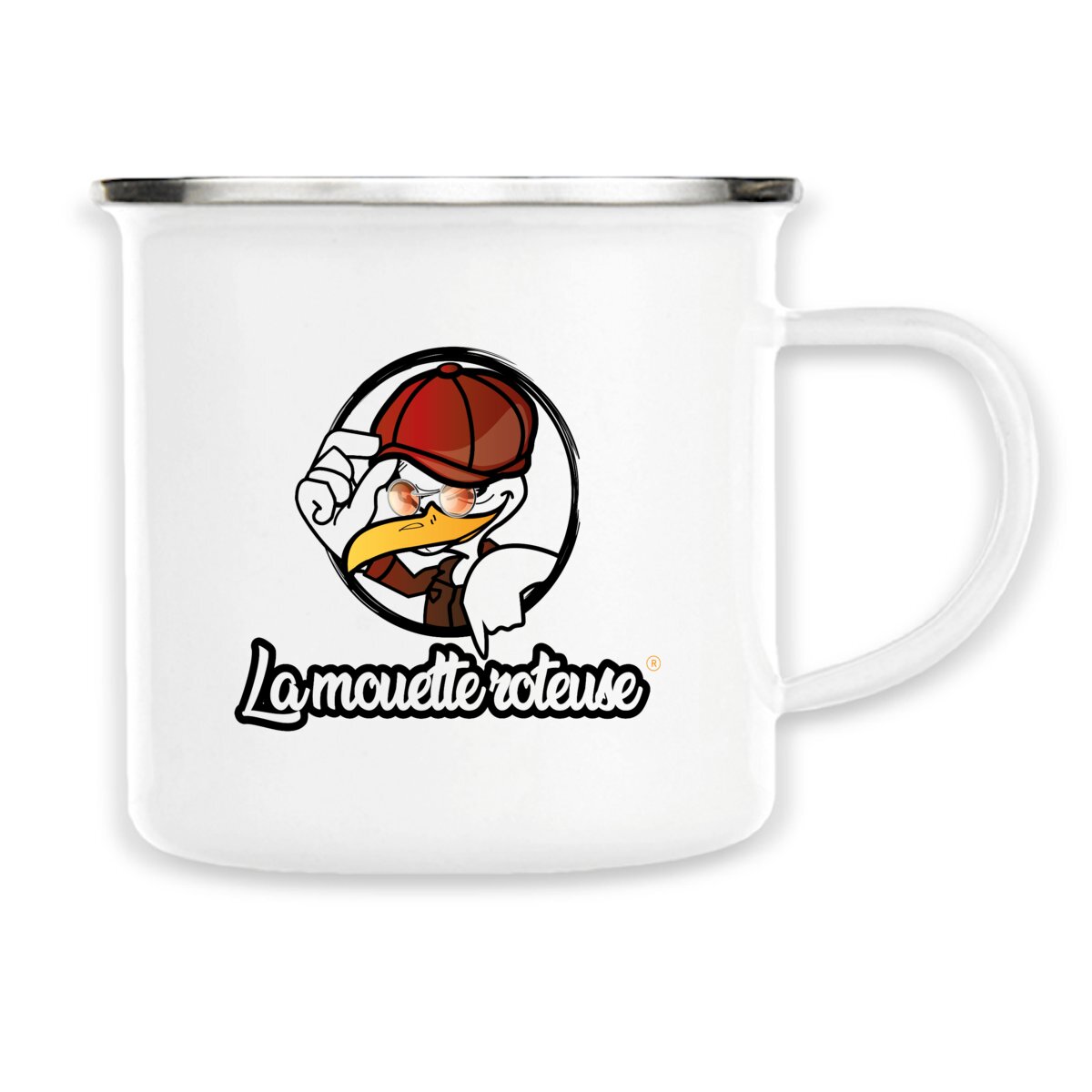 Image front Mug-metal-la-mouette-roteuse
