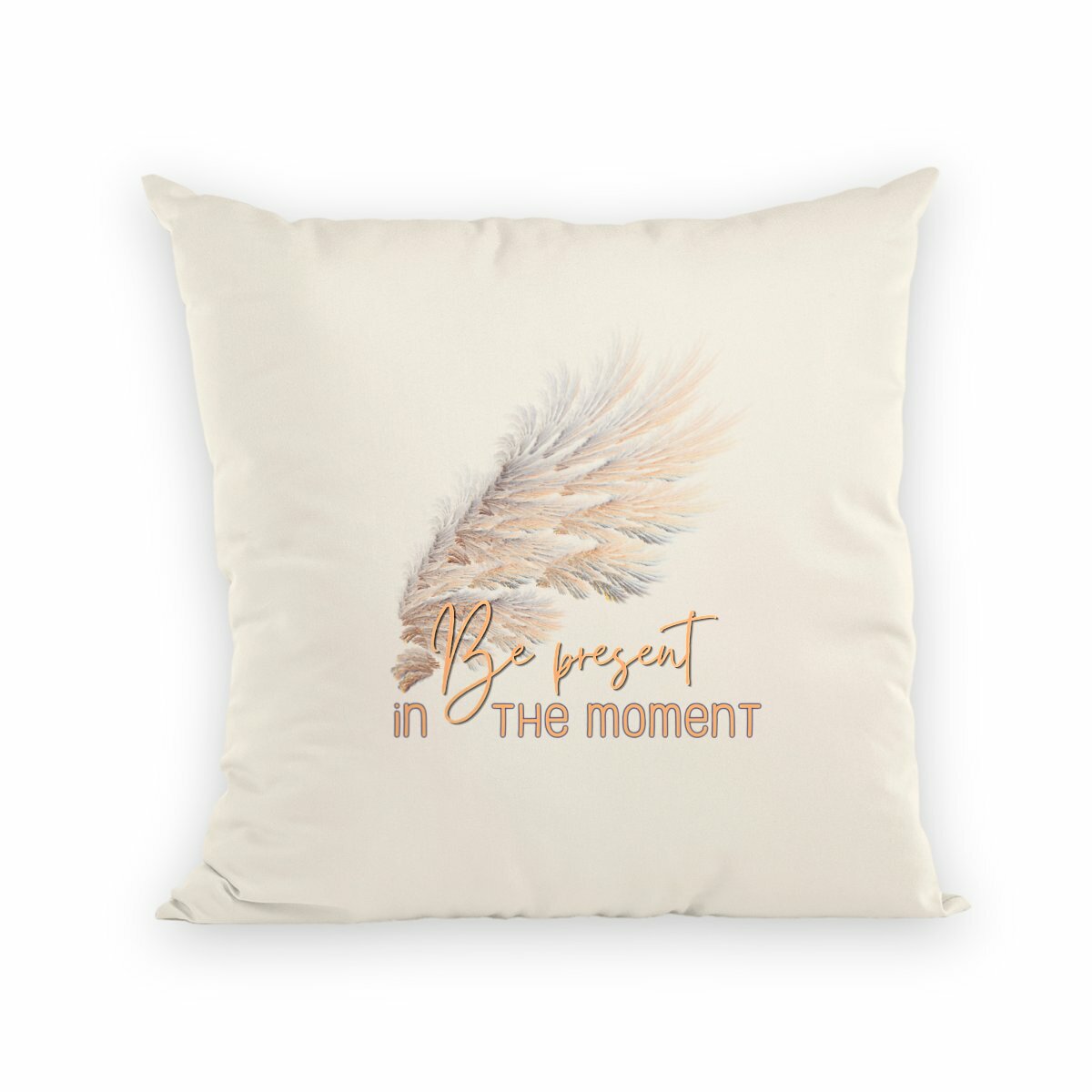 Image back Coussin Be present in the moment