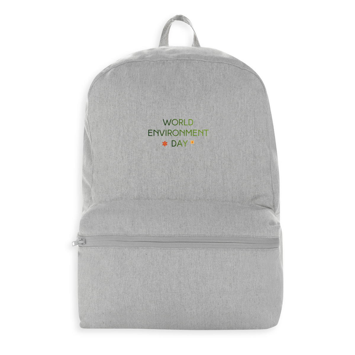 Image front Sac à dos 100 % recyclé : Emportez l'environnement avec vous