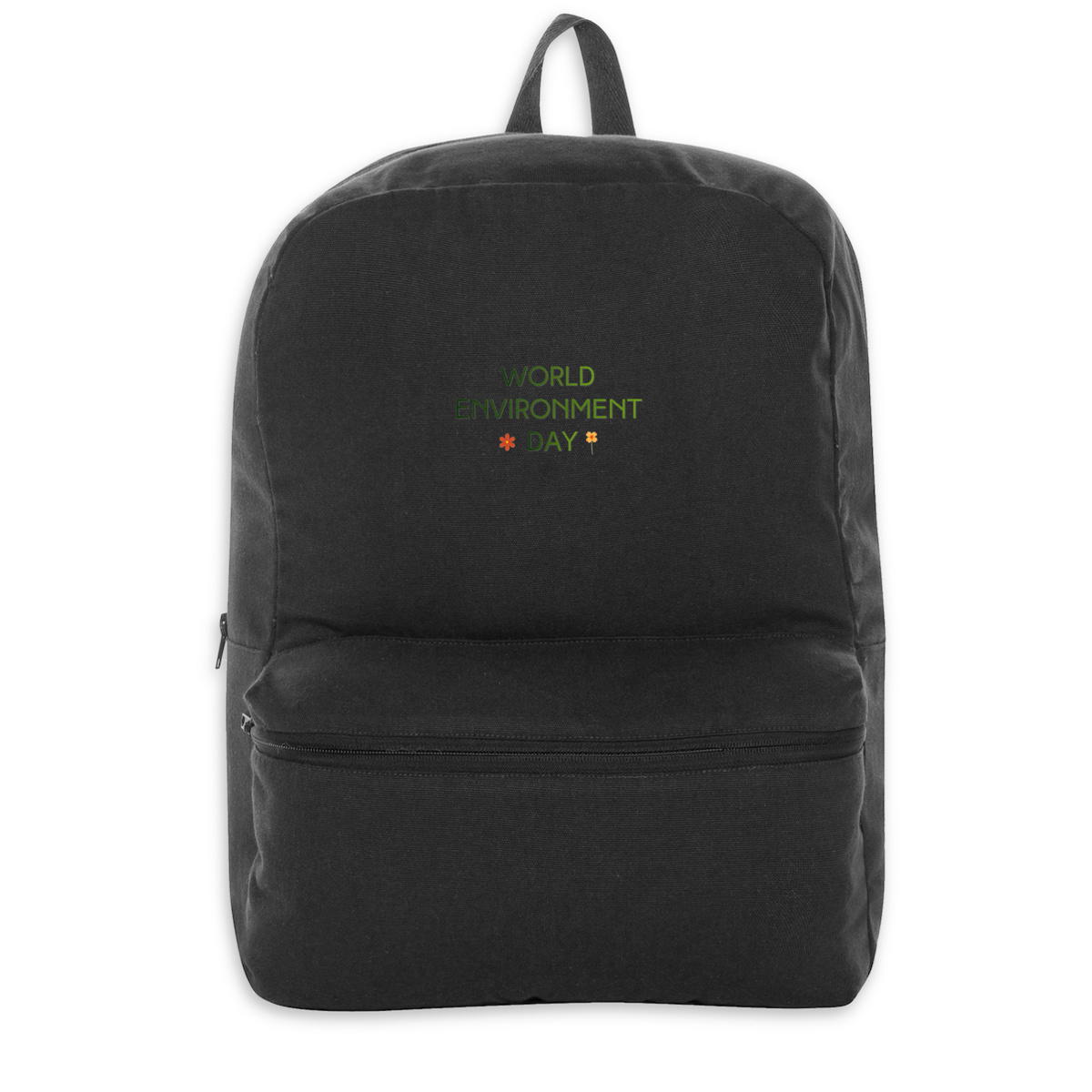 Image front Sac à dos 100 % recyclé : Emportez l'environnement avec vous