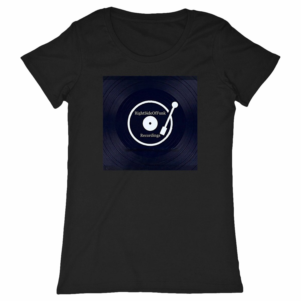RightSideOfFunk Recordings Womens Tee - Image