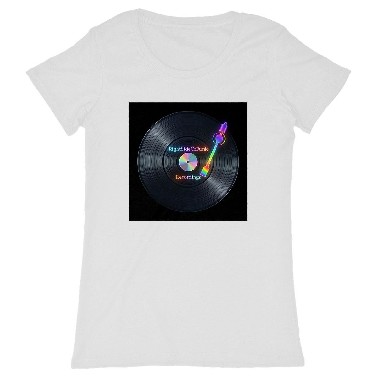 RightSideOfFunk Recordings Neon Womens Tee